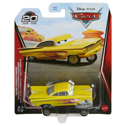 Disney Pixar Cars 20 Years Yellow Hydraulic Ramone Die-Cast Vehicle 