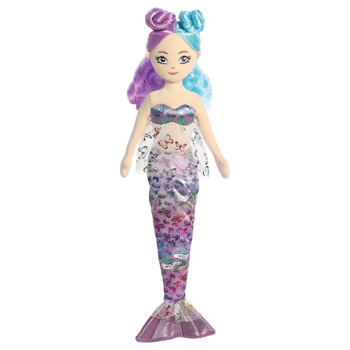 Sea Sparkles Aqua Ophelia Mermaid 46cm Soft Toy