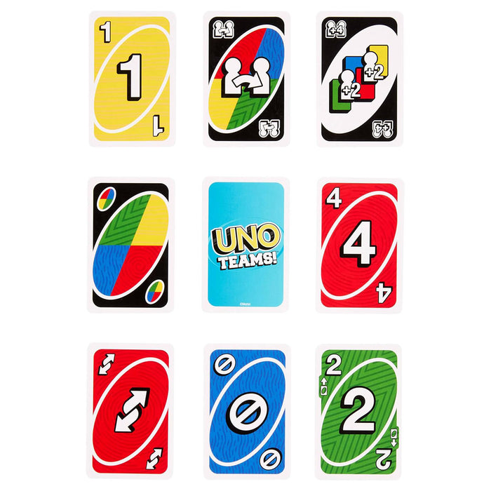 UNO Teams Card Game