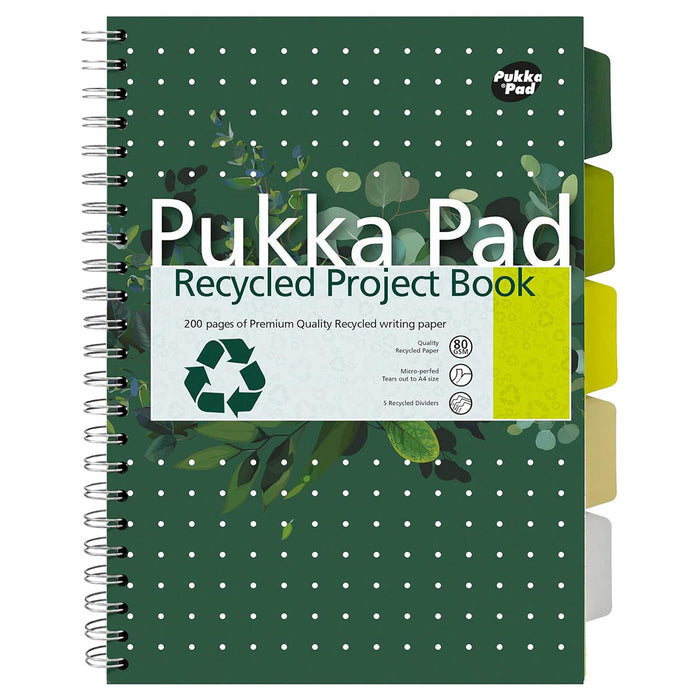 Pukka Pad A4 Recycled Project Book