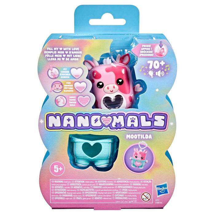 Nano-mals Mootilda the Pink Cow Interactive Pet