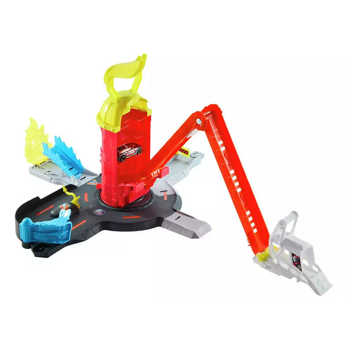 Hot Wheels City Super Fire Station Rescue Playset