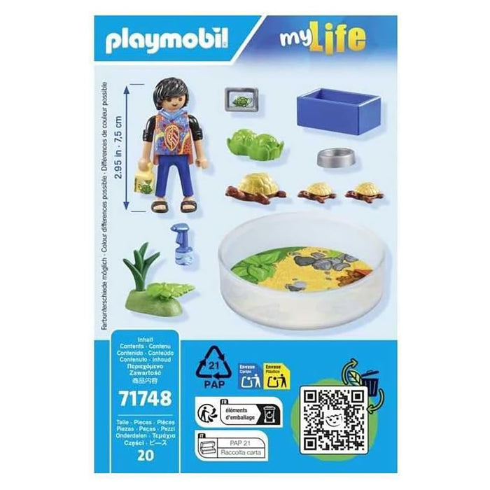 Playmobil Turtle Terrarium Playset