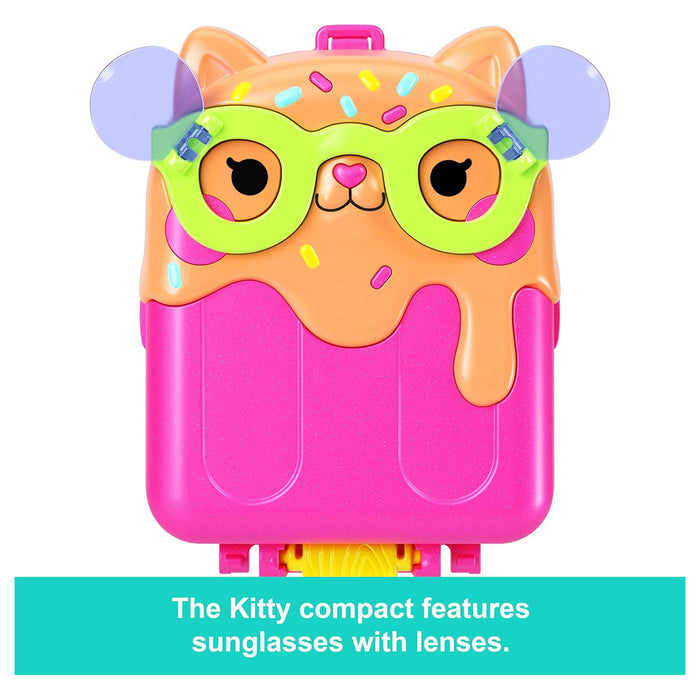 Polly Pocket Kitty Popsicle Resort Compact Playset