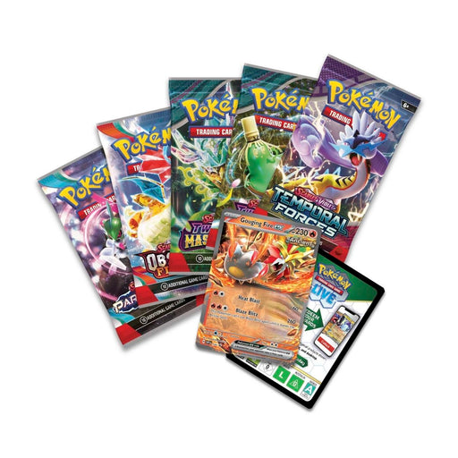 Pokémon TCG: Paradox Destinies Gouging Fire ex Tin