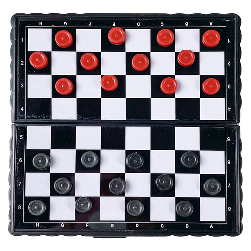 Magnetic Draughts Travel Game