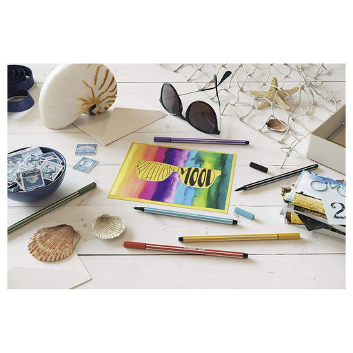 STABILO pen 68 Premium Fibre-Tip Pens (8 Pack)