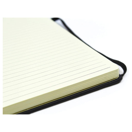 Silvine Executive Soft Feel Black A4 Notebook Lined 160 Pages