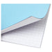 Silvine A4 7mm Squared Exercise Book 80 Pages Blue