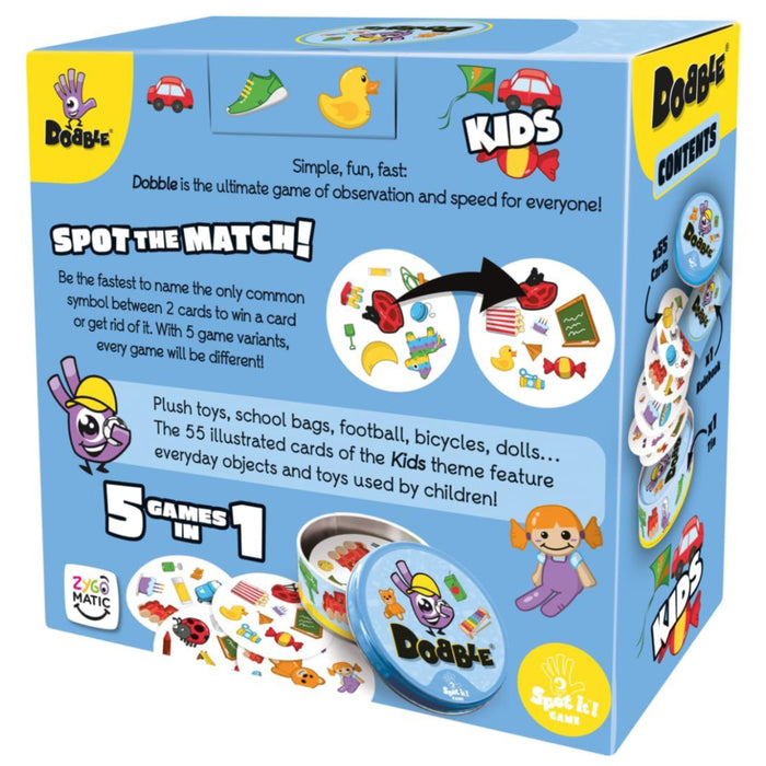 Dobble Kids Card Game