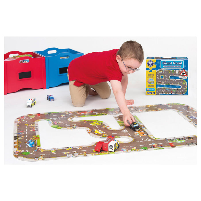 Orchard Toys Giant Road Large Interchangeable Floor Jigsaw
