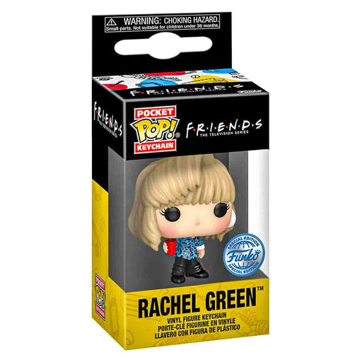 Funko Pop! Pocket Keychain: Friends TV: Rachel Green (80s Hair) Vinyl Figure