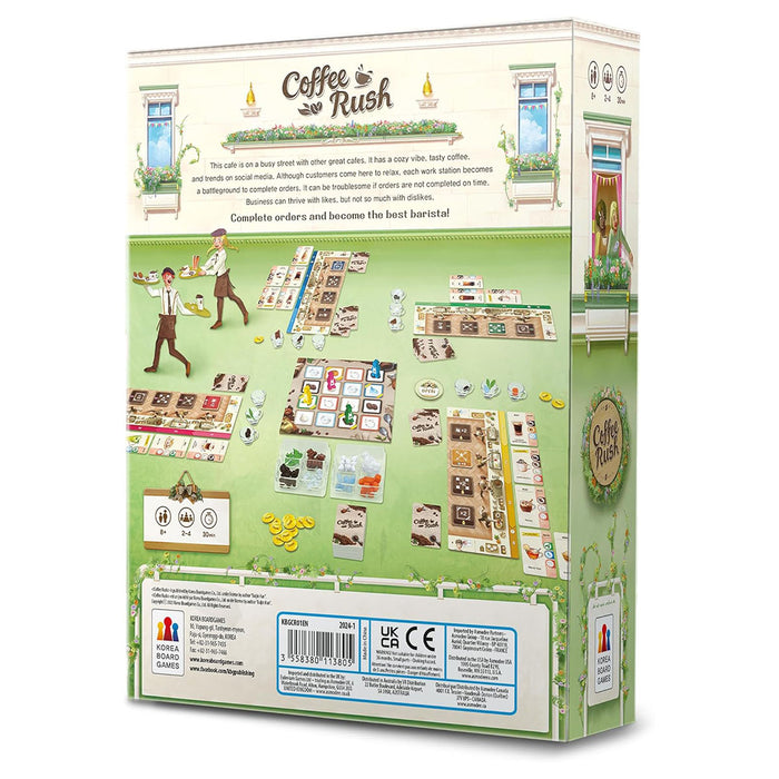 Coffee Rush Board Game