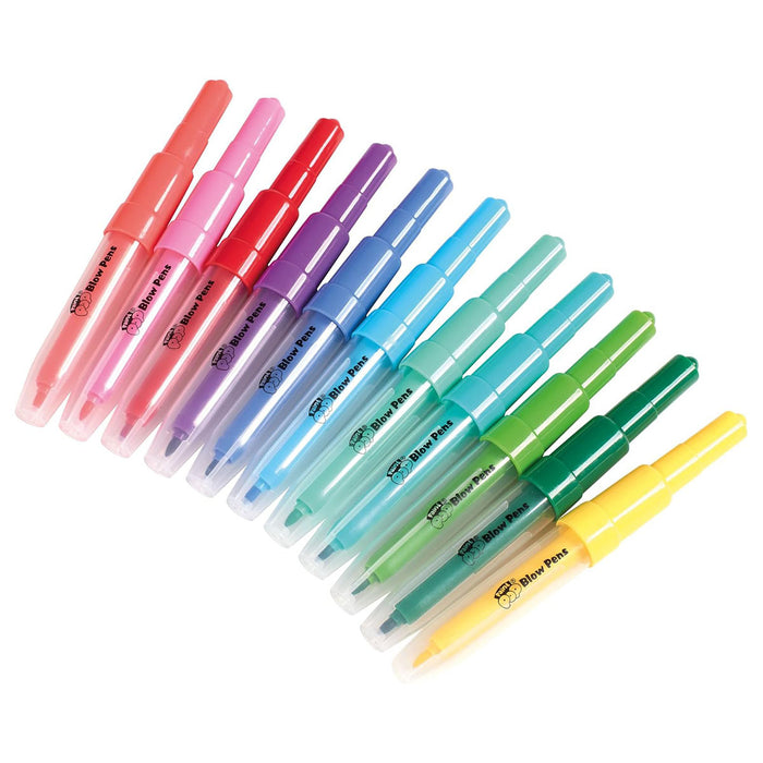 Paint Pop Blow Pens Spray Art Station Set
