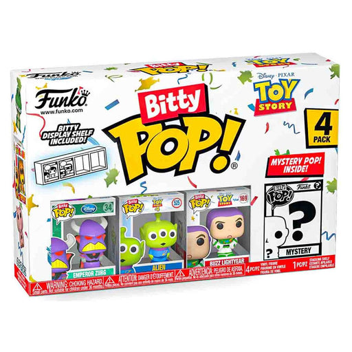 Funko Bitty Pop! Disney: Toy Story Mini Figures Series 4 (4 Pack)