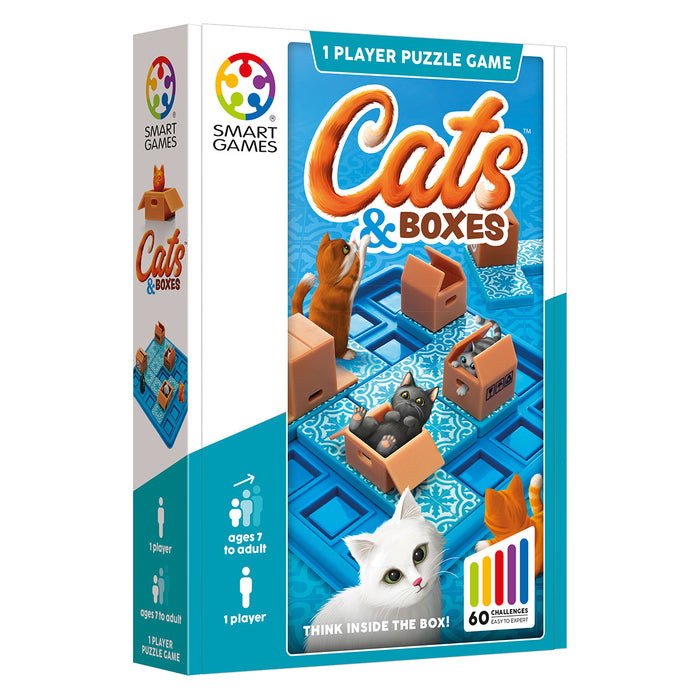 Cats & Boxes Puzzle Game