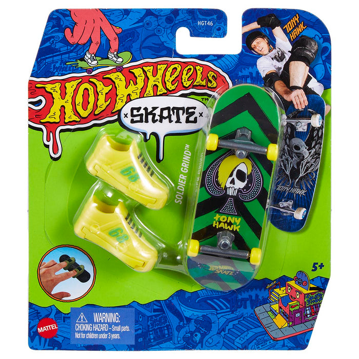 Soldier Grind Hot Wheels Skate Fingerboard (Tony Hawk Originals 4/8)