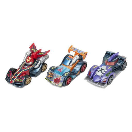 T-Racers Mix 'N Race Cars - T-Force - Boost Wrecker - Super Punk (3 Pack)