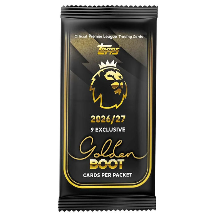 Topps Flagship Edition Premier League Trading Cards 2026/27 Golden Boot Tin