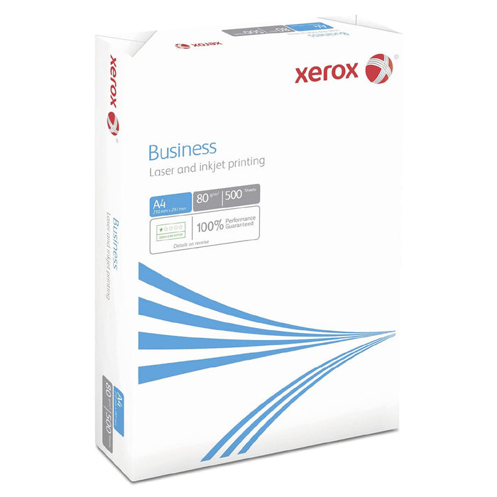Xerox Business Laser and Inkjet Printing A4 Paper 80gsm 500 Sheets