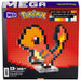 Mega Pokémon Charmander Pixel Art Building Set