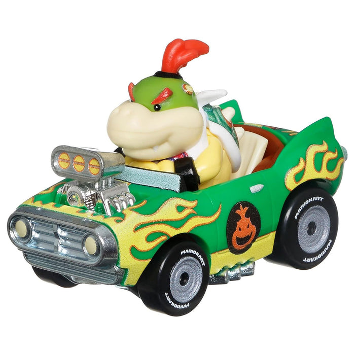 Hot Wheels Mario Kart Bowser Jr. Flame Flyer 1:64 Die Cast Vehicle