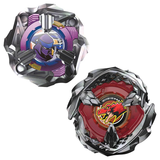 Beyblade X Beat Tyranno 4-70Q & Knife Shinobi 4-80HN Tops