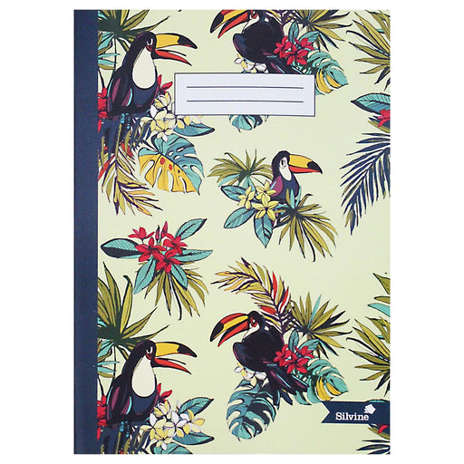 Silvine Marlene West 'Summer Garden' A4 Notebook (styles vary)