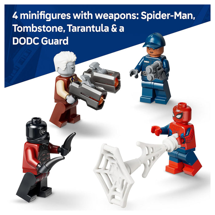 LEGO Marvel Spider-Man Prison Transport Chase Building Set