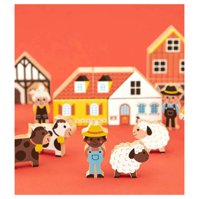 Janod Cross Roads: Countryside Blocks 