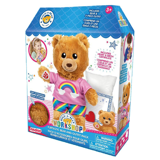 Toy Build-a-Bear Workshop Furtastic Bear and Outfit Pack Style 2