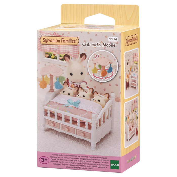 Sylvanian Families Crib with Mobile Set