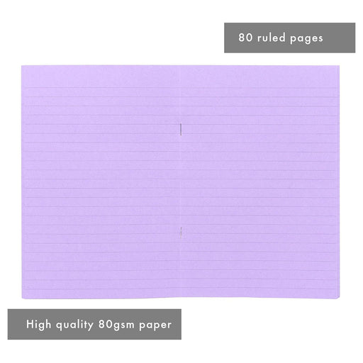 Pukka Pad Irlen Comfort in Colour Lavender A5 Notepad (5 Pack)