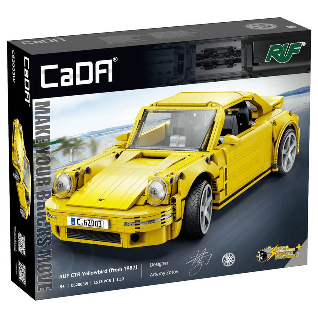 CaDA RUF CTR 2017 Yellowbird 1:12 Building Block Set (1515 Piece