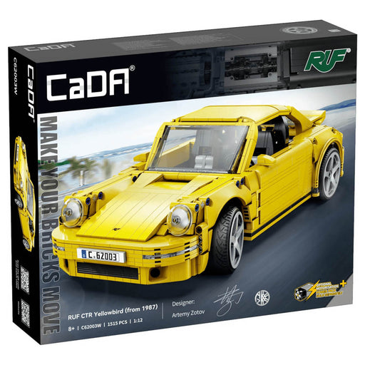 CaDA RUF CTR 2017 Yellowbird 1:12 Building Block Set (1515 Piece)