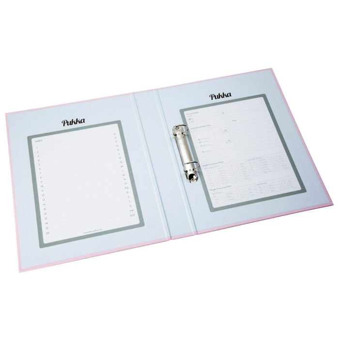 Pukka Pastel Pink Ring Binder