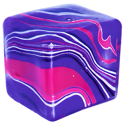 Marble Swirl Cube Maltose Slow Release Fidget Toy (styles vary)
