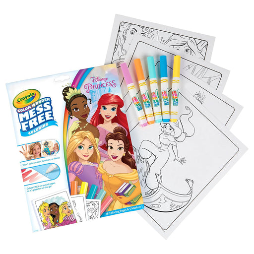 Crayola Color Wonder Mess Free Colouring Disney Princess