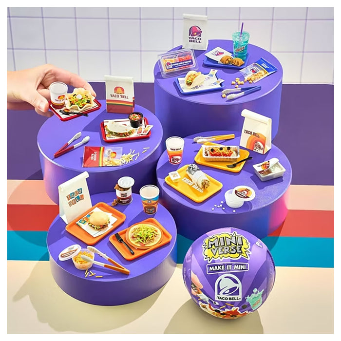 MGA's Miniverse Make It Mini Taco Bell Series 2 Playset (styles vary)