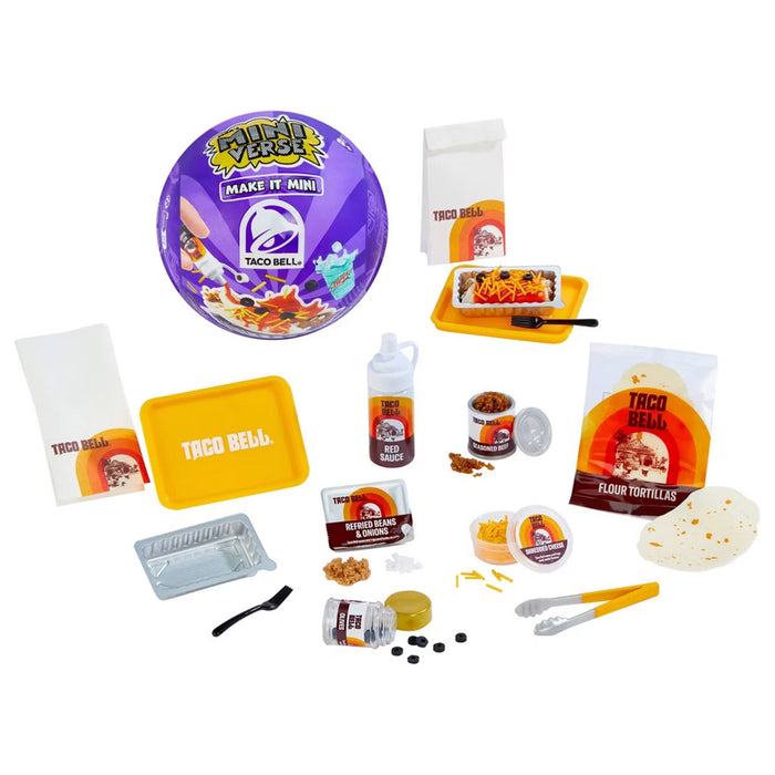 MGA's Miniverse Make It Mini Taco Bell Series 2 Playset (styles vary)
