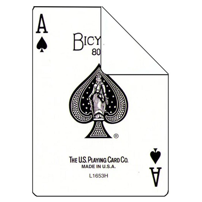 Bicycle Blank Back Magic Deck Standard Playing Cards (styles vary)