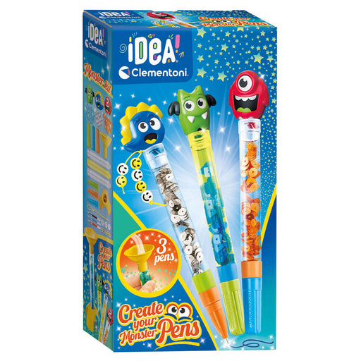 Clementoni Create Your Monster Pens Kit
