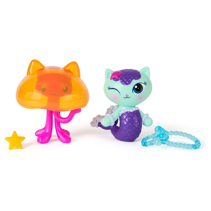 Gabby's Dollhouse: The Movie: MerCat & Kitty Jellyfish Figures (2 Pack)