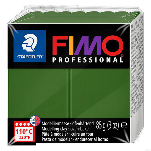 Staedtler FIMO Professional Oven-Bake Modelling Clay 85g Leaf Green
