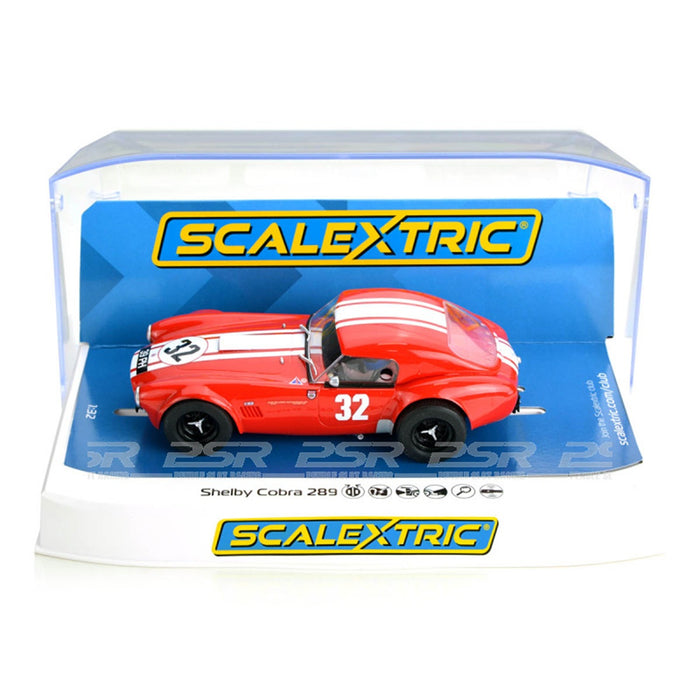 Scalextric Shelby Cobra 289 Red Slot Car