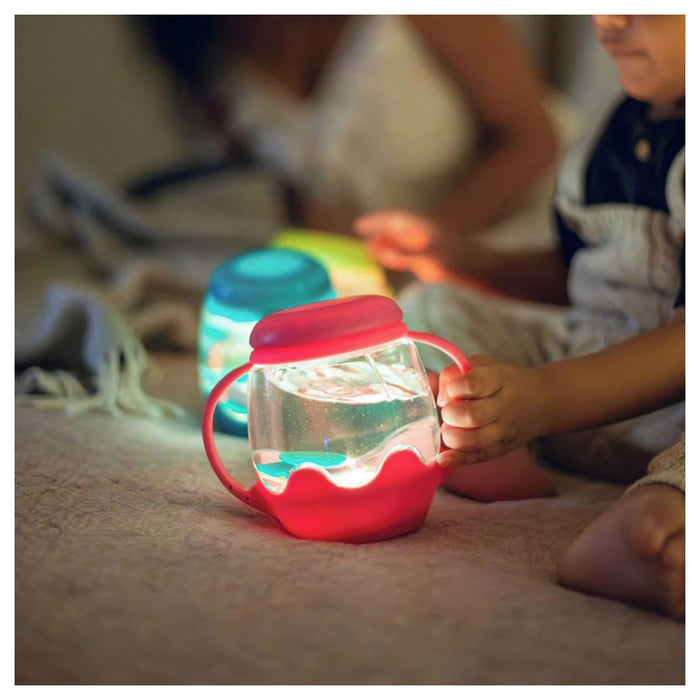 Glo Pals The Mini Sensory Play Jar Pink