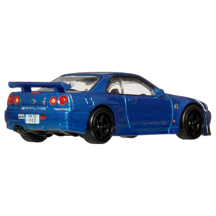 Hot Wheels Car Culture Timeless Icons Nissan Skyline GT-R V Spec II (BNR34) Car