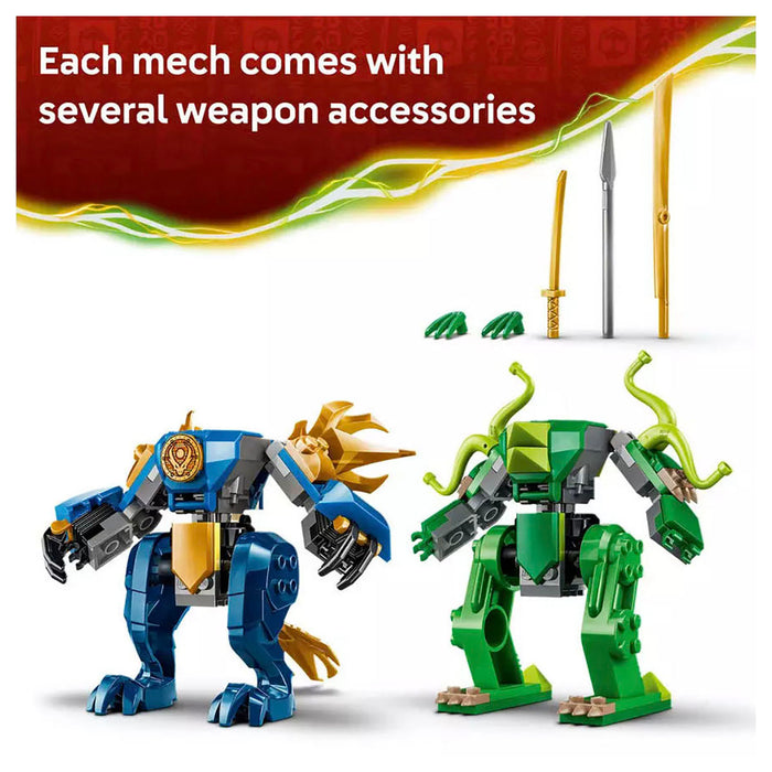 LEGO Ninjago Jay's Dragon Mech Fight Building Set