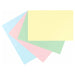 Silvine A6 Presentation & Revision 100 Cards in Assorted Colours with Dot Grid  
