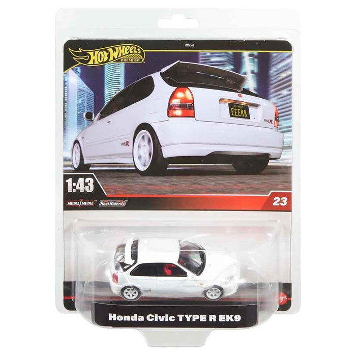 Hot Wheels Premium Honda Civic Type R EK9 1:43 Car (#23)